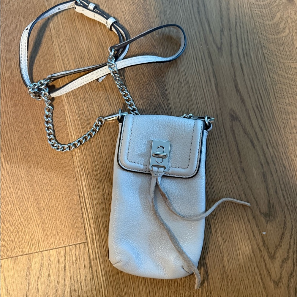 Rebecca Minkoff Cream Mini Crossbody Bag